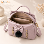 muted mauve embossed leather ladies handbag price in bangladesh enova cart