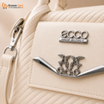 Premium Off-White Leather Satchel & Crossbody Handbag for Women - Image 5